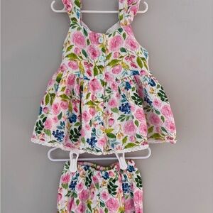 SweetHoney Gauze Swing Top and Bloomers Set